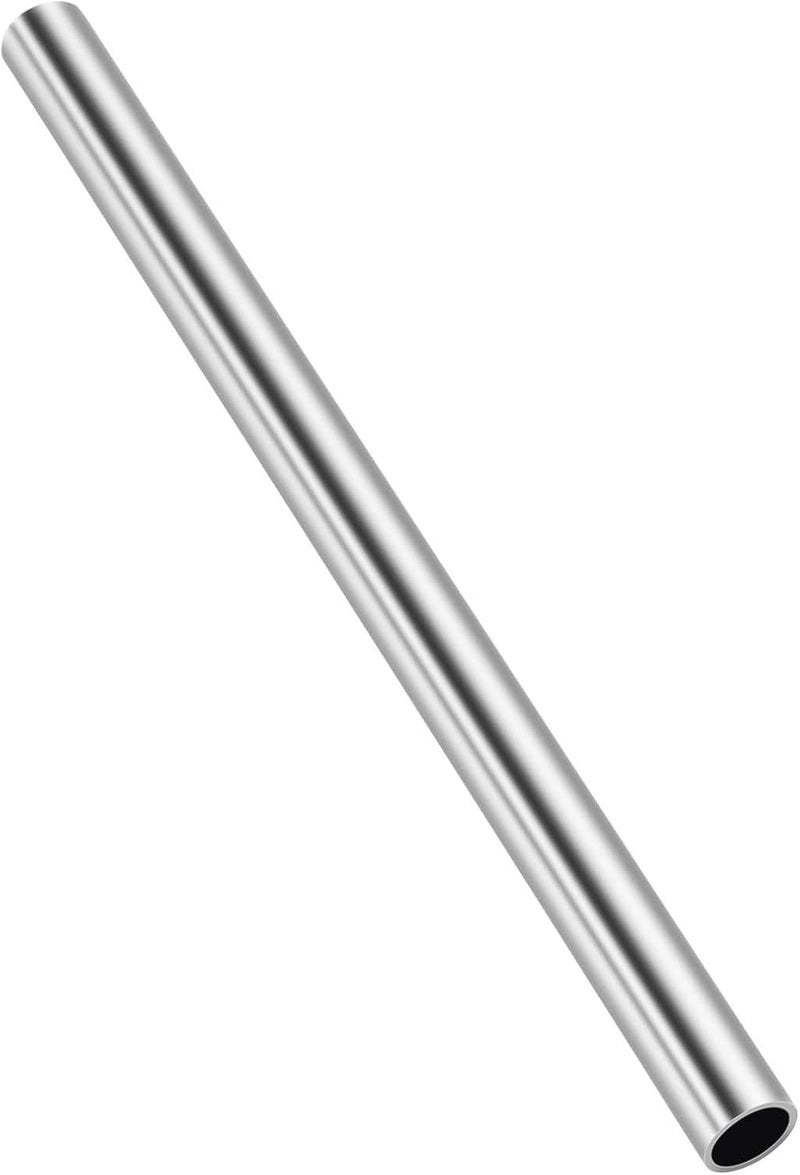 Etauwe 1 Inch (25mm) OD Round Metal Pipe, 304 Stainless Steel Tubing, 12" Length Weldable Industrial Straight Tube, 1 PCS - Image 1